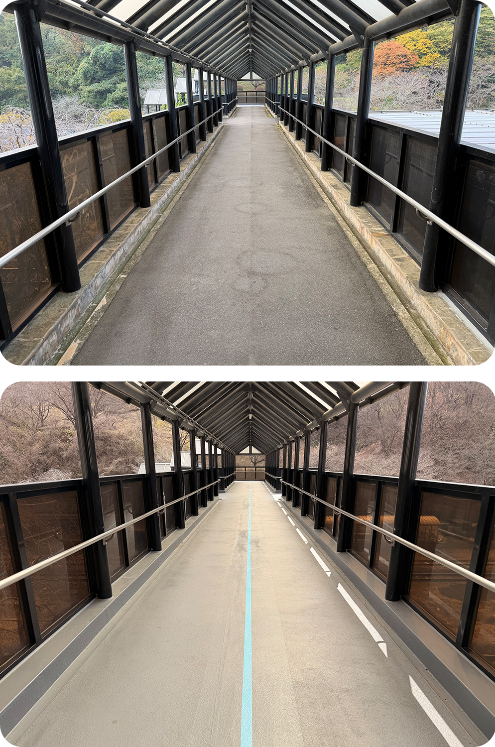 施工事例 歩道橋